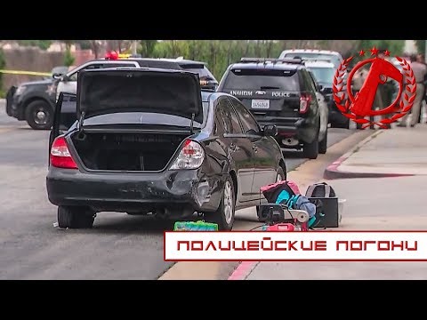 Видео: ИНТЕРЕСНАЯ ПОГОНЯ полиции  за Toyota Camry май 2018