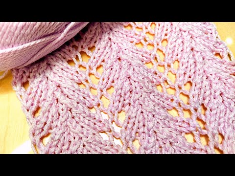 Видео: Узор спицами #узорспицами