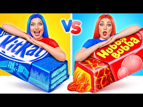 Видео: Холодная или Горячая Парочка Челлендж | Смешные Моменты от Bubba DO Challenge
