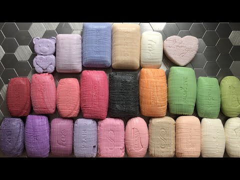 Видео: ASMR cutting dry small cubes on soap/АСМР режу сухие маленькие кубики на мыле
