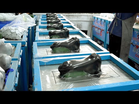 Видео: Превосходство! Изготовление легких роликовых коньков из углеродного волокна в виде ласточки