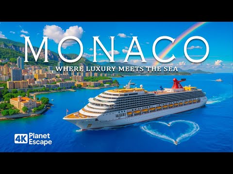 Видео: Монако 4K — откройте для себя жемчужину Французской Ривьеры с Deep House Chill 🎵