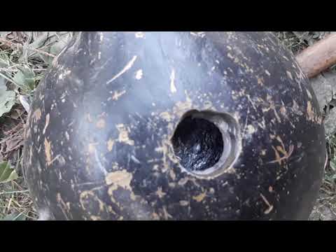 Видео: утяжеление гири 16кг-46,8кг свинцом