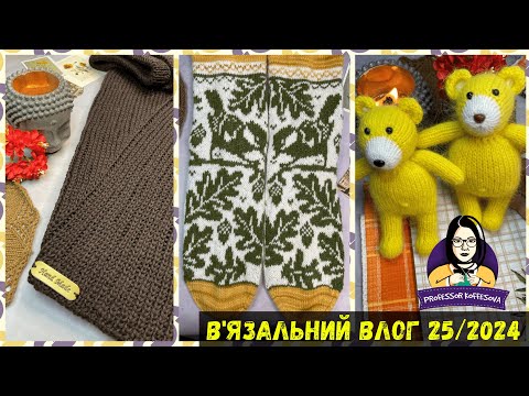 Видео: VLOG 25/24 / Звʼязала штани / Шкарпетки з пташками