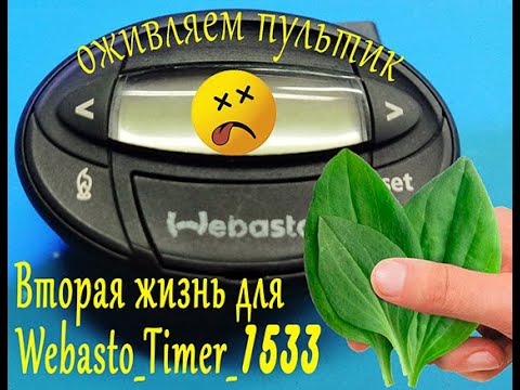 Видео: Оживляем таймер Webasto 1533