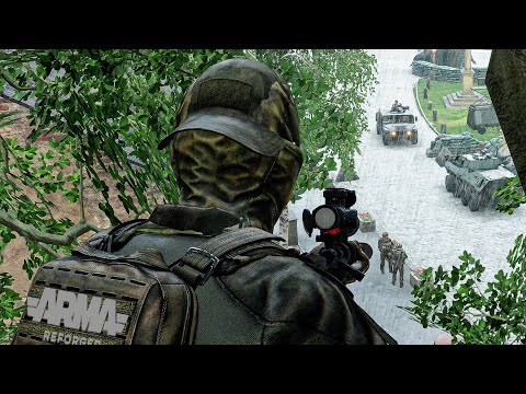 Видео: Снайпер невидимка | Arma reforger