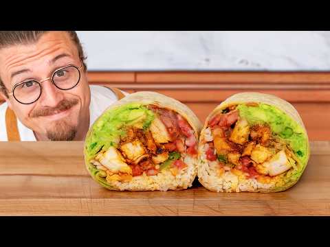 Видео: Идеальные куриные буррито дома