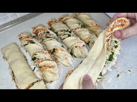 Видео: 📣НАУЧИЛ ТУРЕЦКИЙ ПОВАР🔥ЭТО БЛЮДО ПОКОРЯЕТ СРАЗУ💯ИЗОГНУТАЯ ПИЦЦА😋НЕВЕРОЯТНО ВКУСНО‼️