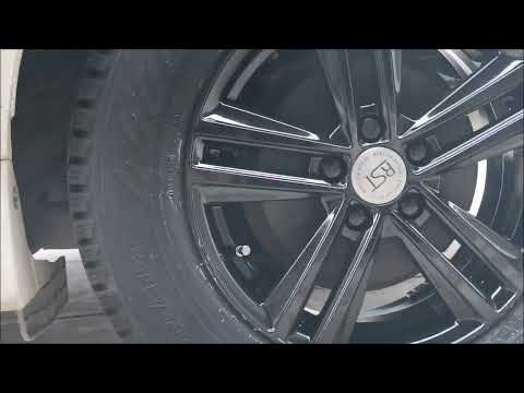 Видео: #установил не родные колеса на тойоту виш