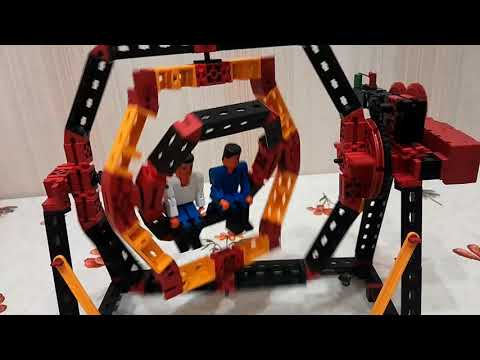Видео: Fischertechnik Super Fun Park/ CRAZYRIDES /парк аттракционов