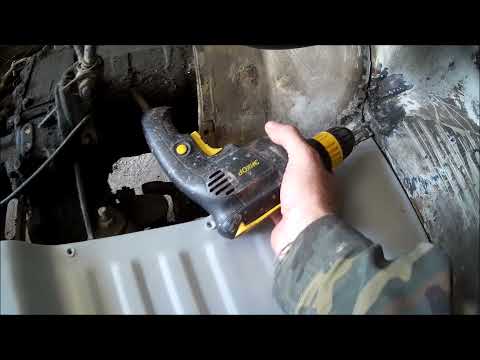 Видео: Ремонт уазика. Установка панели Пола.  Часть 70.