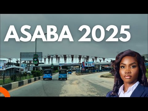 Видео: Проезд: мост Асаба — Нигер | Асаба в 2025 году