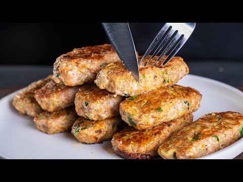 Видео: Вкуснейшие куриные шницели с кабачками! Этому блюду меня научила бабушка!