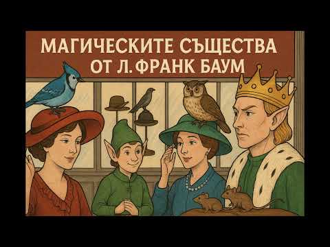 Видео: Магическите същества - Приказка - от Лайман Франк Баум (1856 - 1919) #литература #магия