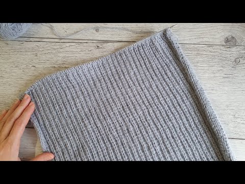 Видео: Просто и красиво! Очень простой узор для свитера, джемпера, кардигана...