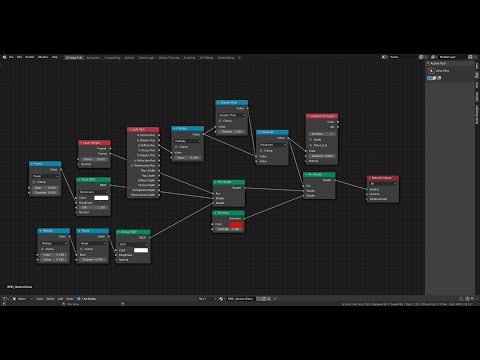Видео: Основы Blender 3D (Редактор нодов) Часть 1 (Ноды шейдеров)