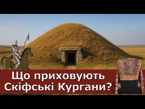 Видео: Яку таємницю приховують Скіфські Кургани? Куль-Оба, Чортомлик, Товста Могила.