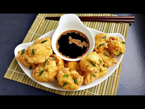 Видео: ТЕМПУРА ИЗ КАЛЬМАРА ПО-КОРЕЙСКИ. ЛЕПЁШКИ ИЗ КАЛЬМАРА ПО-КОРЕЙСКИ.