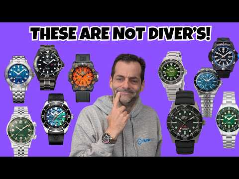 Видео: Это НЕ часы для дайвинга, несмотря на то, что я говорю.