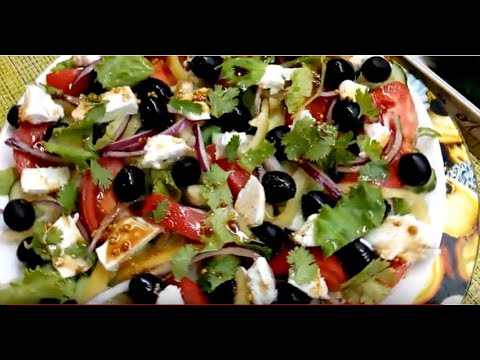 Видео: ГРЕЧЕСКИЙ САЛАТ . ЛЕГКО И ПРОСТО .