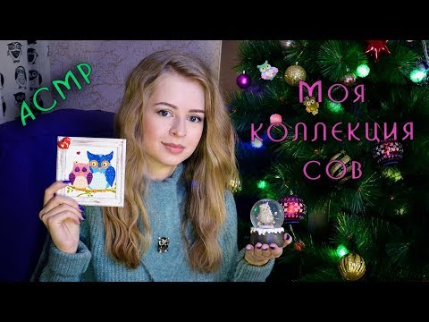 Видео: #35 АСМР моя коллекция сов // ASMR my collection of owls