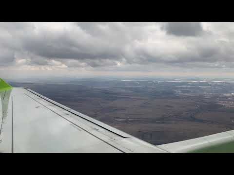 Видео: Рейс Новокузнецк - Новосибирск Embraer 170 S7 Airlines S75361 17.04.2019