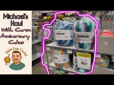 Видео: Yarn Haul - Поход по магазинам Майкла, пойдём со мной. (Торты на годовщину Caron)
