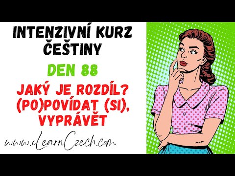 Видео: Курс чешского 88: В чем разница между POVÍDAT, (PO)POVÍDAT SI и VYPRÁVĚT?