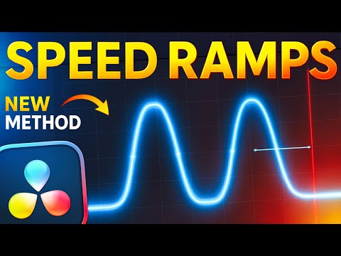 Видео: Как сделать эффект Speed Ramp в DaVinci Resolve (БЕСПЛАТНО) | Новый простой способ