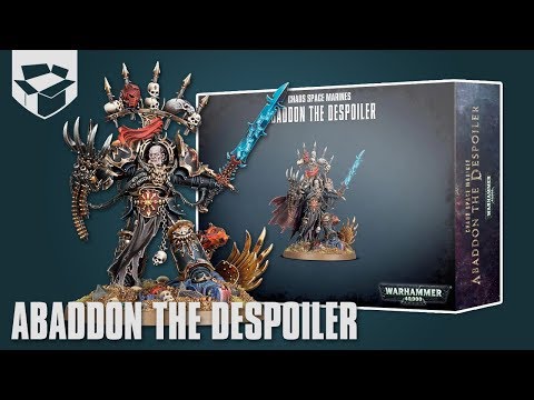 Видео: Анбоксинг - Abaddon the Despoiler