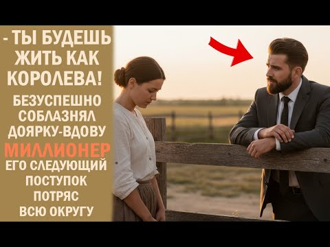 Видео: ВДОВА-ДОЯРКА Отказала Миллионеру, И Он Решил ОТОМСТИТЬ
