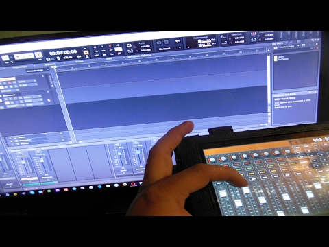 Видео: Android планшет как MIDI контроллер в CUBASE (TouchDAW)