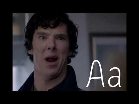 Видео: Алфавит с Шерлоком и Джоном.
