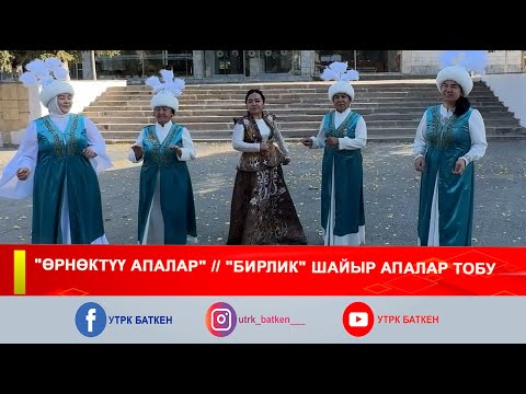 Видео: "ӨРНӨКТҮҮ АПАЛАР" // "БИРЛИК" ШАЙЫР АПАЛАР ТОБУ