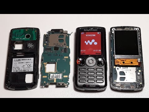 Видео: Sony Ericsson W810i | Restore broken mobile phone Вторая жизнь ретро телефона. Восстановление part 2