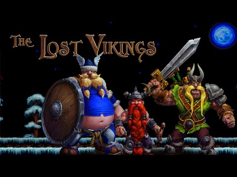 Видео: The Lost Vikings (Sega Mega Drive/Genesis) - часть 2