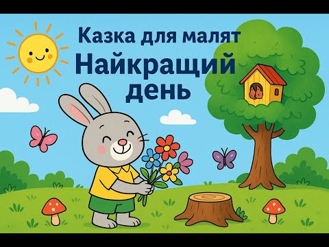 Видео: Казка для малят  Найкращий день