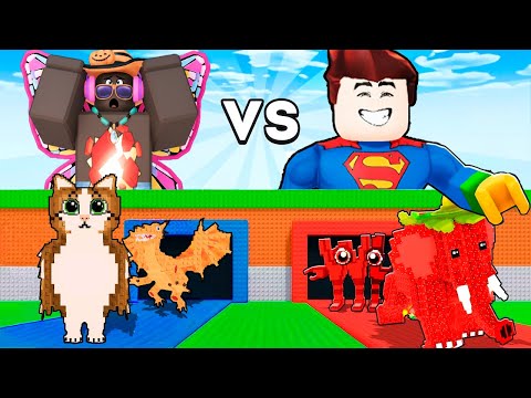 Видео: БИГМОД vs RIC !😱НАЧАЛИ С НУЛЯ но У НАС УЛУЧШАЮТСЯ ДОРОЖКИ в Steal a Brainrot