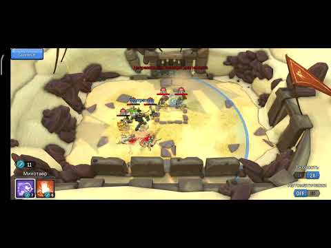 Видео: Gladiator Heroes /Минотавр лучший против толпы. Правда?