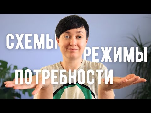 Видео: Главные термины в схема-терапии: ⭐️ потребности ⭐️ схемы ⭐️режимы ✅ рассказываю на примере
