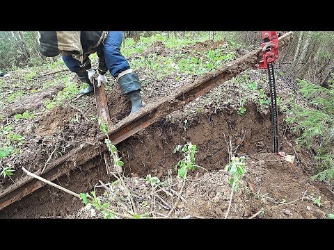 Видео: ''ЛЕСНЫЕ РАСКОПКИ'' ВЫЕХАЛ В ЛЕС ЗА РЕЛЬСАМИ С ТАКИМ КОПОМ НУЖЕН ТРАКТОР!