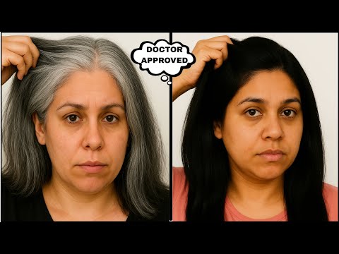 Видео: Я пробовала этот трюк с волосами в течение 30 дней, и посмотрите, что произошло! Седые волосы ста...