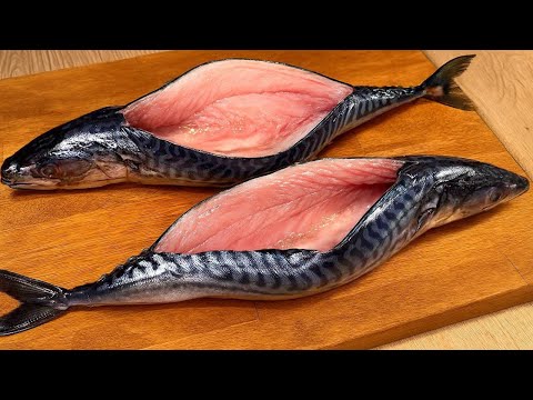 Видео: Скумбрия вкуснее лосося! Я научился этому трюку у старого рыбака!