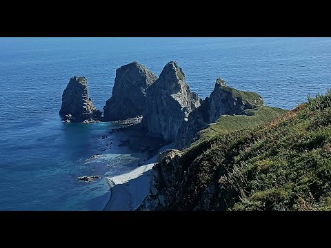 Видео: Велопутешествие по Приморскому краю. Часть 3. Мыс Четырёх скал.