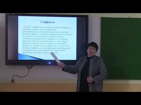 Видео: Типы морфем в составе слова