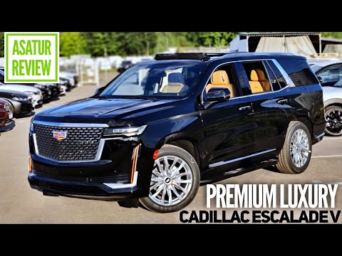 Видео: 🇺🇸 Обзор Cadillac ESCALADE V Premium Luxury 6.2 / Кадиллак Эскалейд 5 Премиум Лакшери 2022