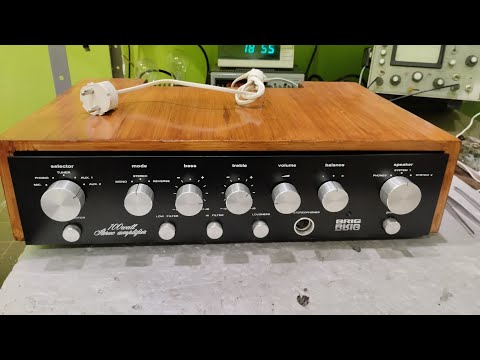 Видео: Усилител Бриг 001 экспортный. Смотр ремонта.