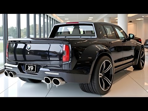 Видео: BMW X9 Pickup 4x4 2026 года — роскошный зверь, который меняет всё 😱💪