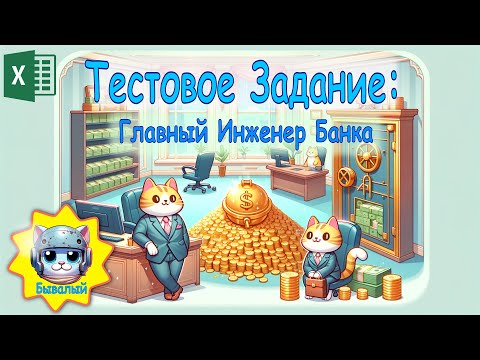 Видео: Эксель: Реальное Тестовое Задание „Главный Инженер Банка“