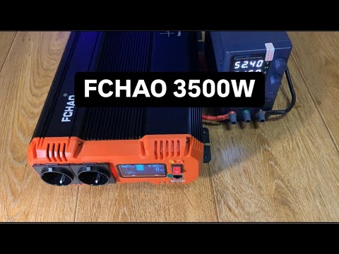 Видео: Инвертор FCHAO 3500W / собственное потребление / что внутри
